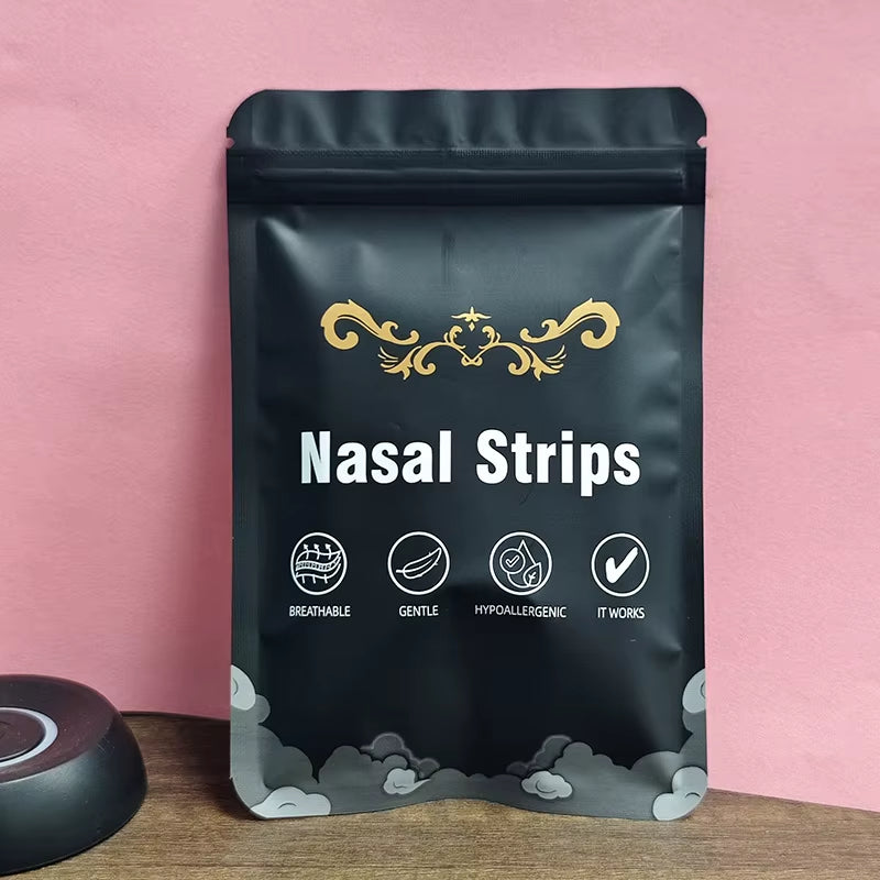 30Pcs Enhanced Adhesion Sports Nasal Strips – Breathable & Comfortable Design,Suitable for Sports & Sleep