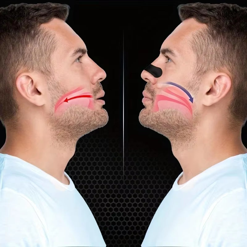 30Pcs Enhanced Adhesion Sports Nasal Strips – Breathable & Comfortable Design,Suitable for Sports & Sleep